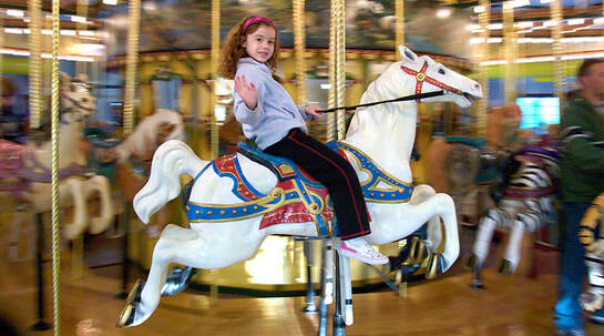 Child on Carousel